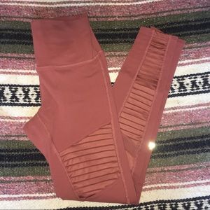 Alo high waisted moto leggings!